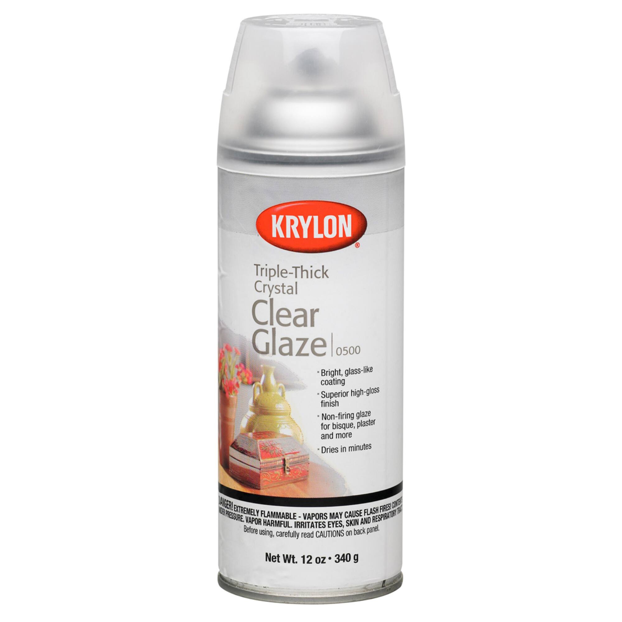 8 Pack: Krylon® Triple-Thick Crystal Clear Glaze